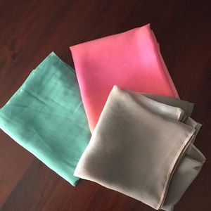 Three scarf color bundle